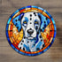 Dalmatian Glass Suncatcher Worktop Saver